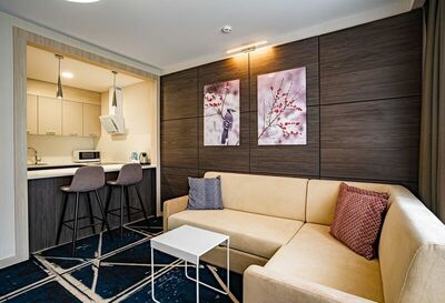 Фотография номера апарт отеля Рамада Новосибирск Жуковка