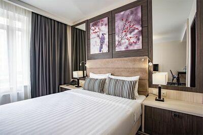 Фотография номера апарт отеля Рамада Новосибирск Жуковка