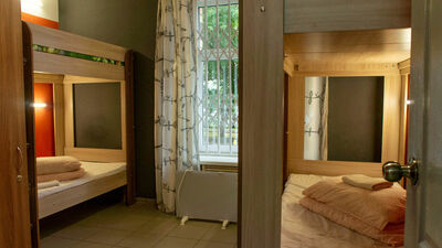 Фотография номера хостела Камин