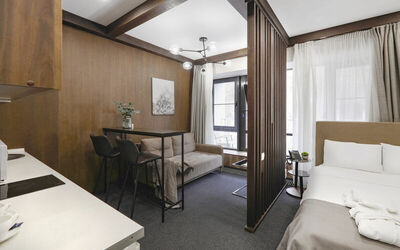 Фотография номера апарт отеля Снега