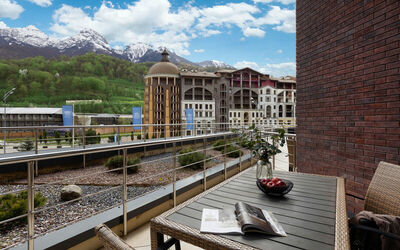 Фотография номера апарт отеля Снега