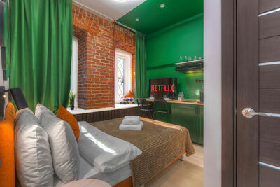 Фотография номера апарт отеля Axis Moscow Colors