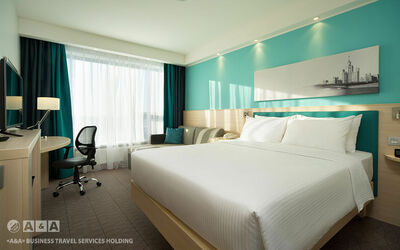 Фотография номера гостиницы Хэмптон бай Хилтон Москва Строгино